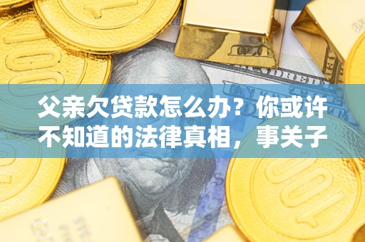 武汉父亲欠贷款怎么办？你或许不知道的法律真相，事关子女未来