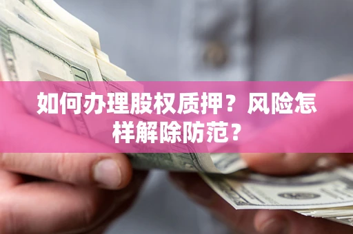 武汉如何办理股权质押？风险怎样解除防范？