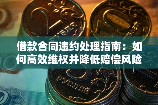 武汉借款合同违约处理指南：如何高效维权并降低赔偿风险？