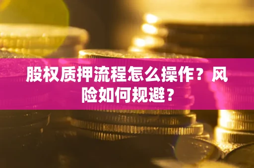 武汉股权质押流程怎么操作？风险如何规避？