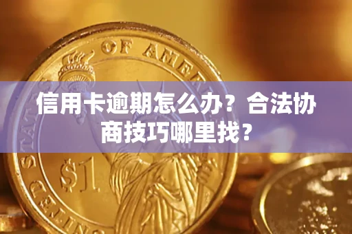武汉信用卡逾期怎么办？合法协商技巧哪里找？
