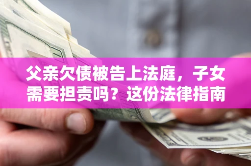 武汉父亲欠债被告上法庭，子女需要担责吗？这份法律指南必须看完