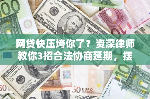武汉网贷快压垮你了？资深律师教你3招合法协商延期，摆脱暴力催收！