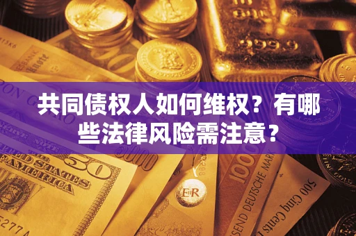 武汉共同债权人如何维权？有哪些法律风险需注意？