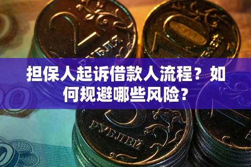 武汉担保人起诉借款人流程？如何规避哪些风险？